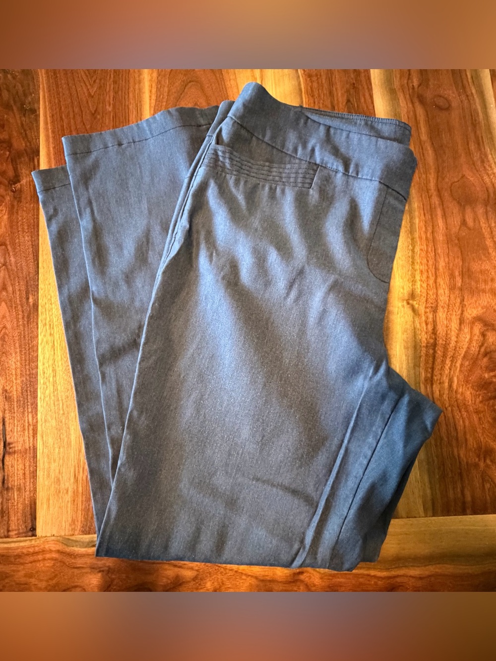 Briggs New York Dark Navy Straight-Leg Pants